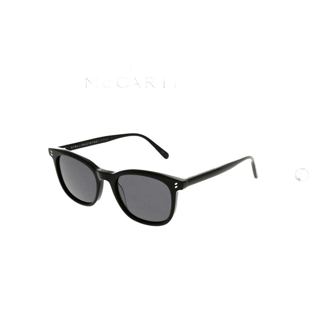 New Stella McCartney Sunglasses Essentials SC0104S Sunglasses Black Gray Lenses
